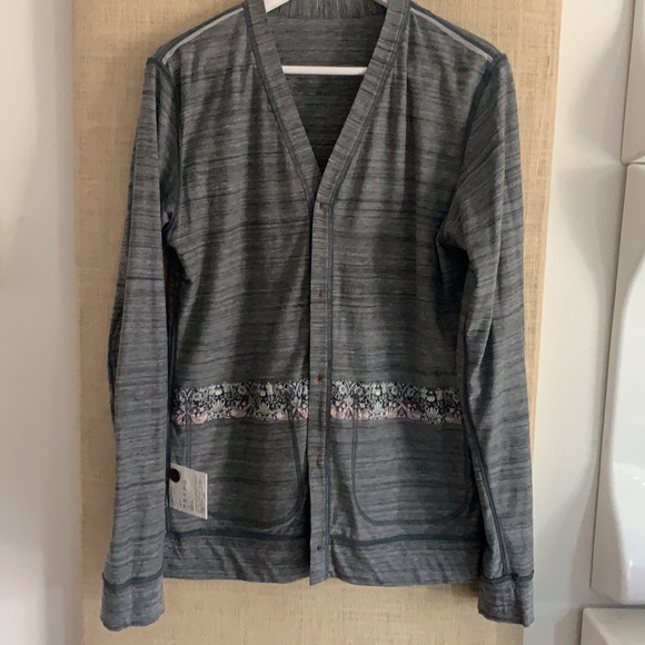 Junya watanabe contrast stitch button, pockets & elbow patch, floral insert - Picture 7 of 13